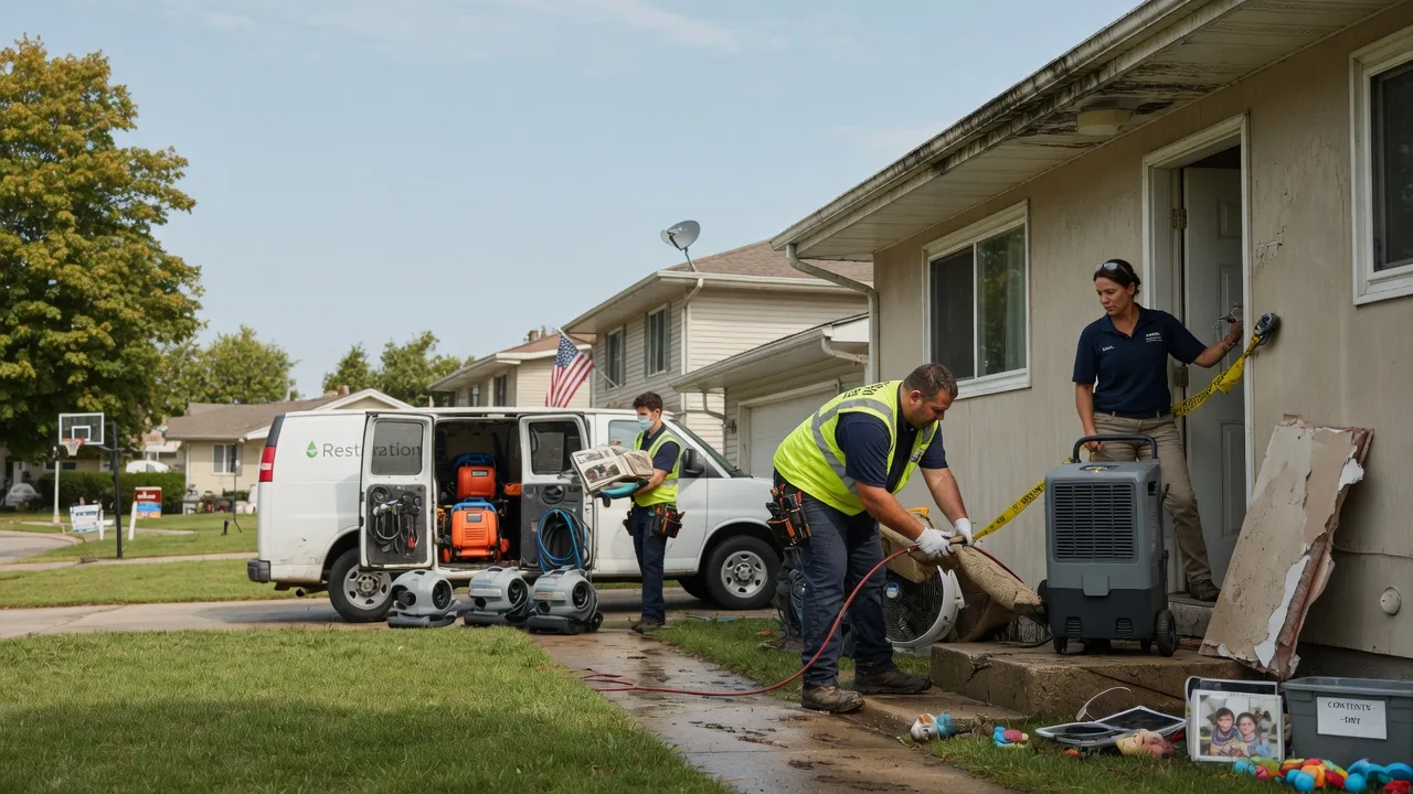 Water Damage Restoration in Shady Side, MD near me